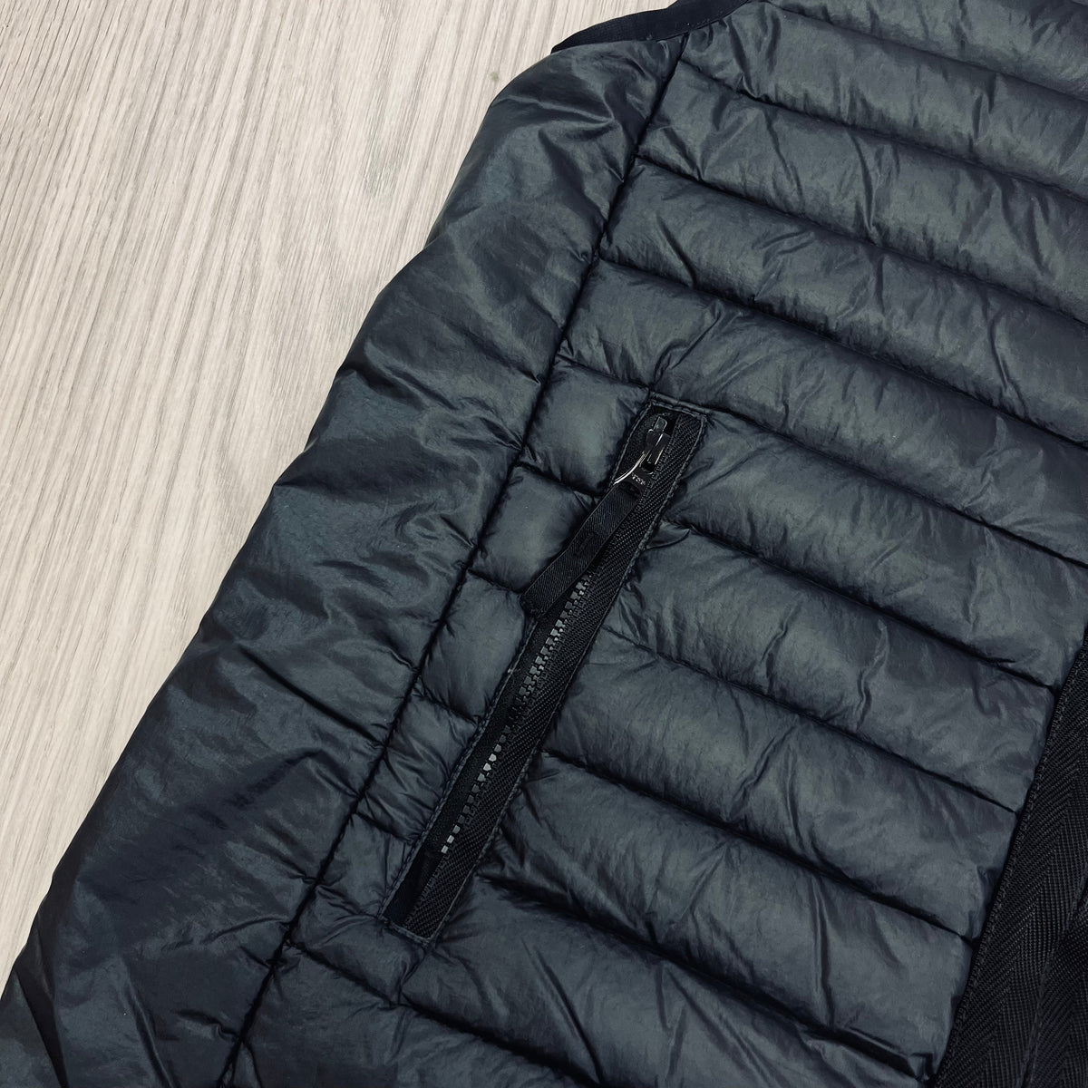 Stone Island Padded Gilet - Black Castmark