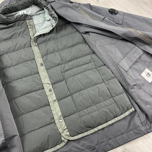 CP Company Micro Kei Jacket - Gunmetal Castmark