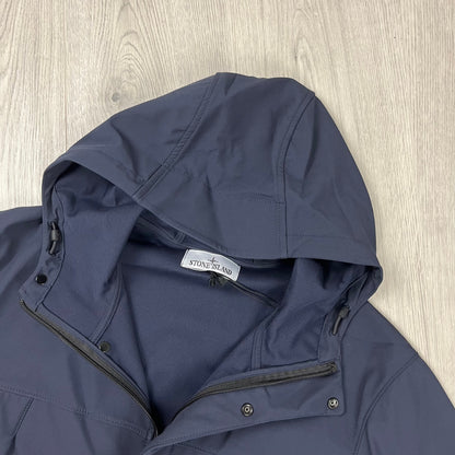 Stone Island Shell Jacket - Navy Castmark