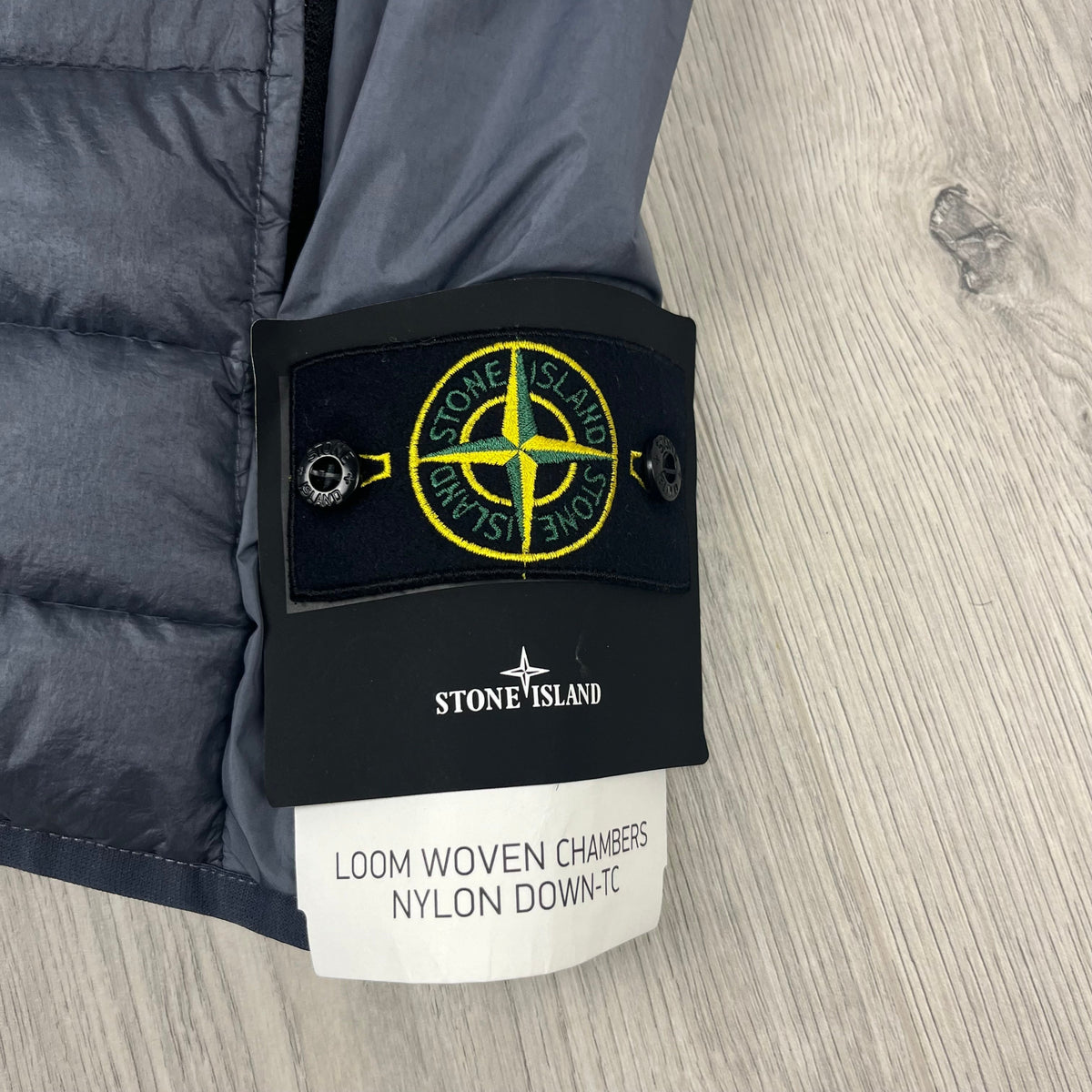 Stone Island Padded Gilet - Avio Blue Castmark
