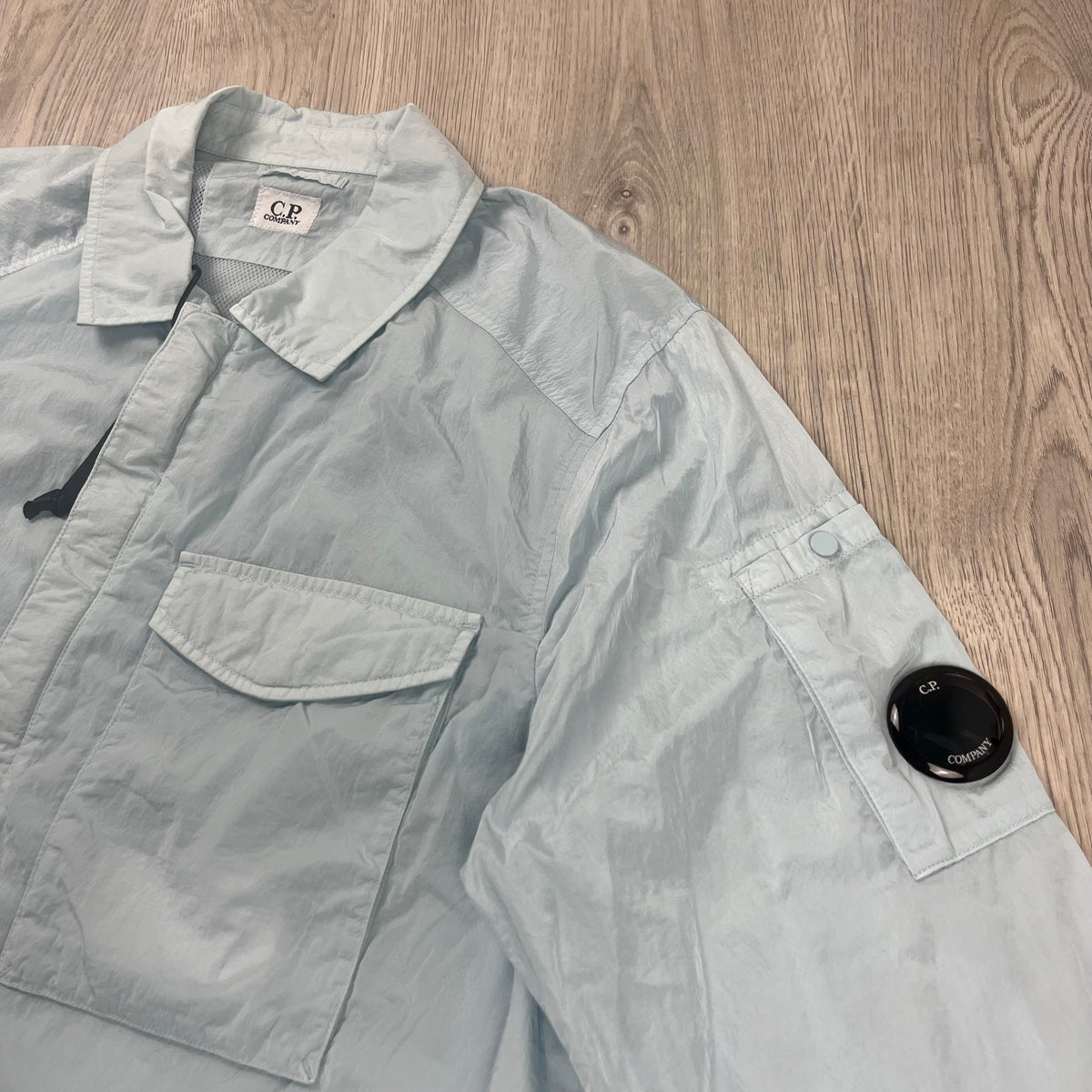 CP Company Chrome Overshirt - Starlight Castmark