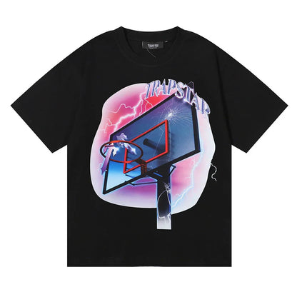 Trapstar Basketball Board T-Shirt - Black/White