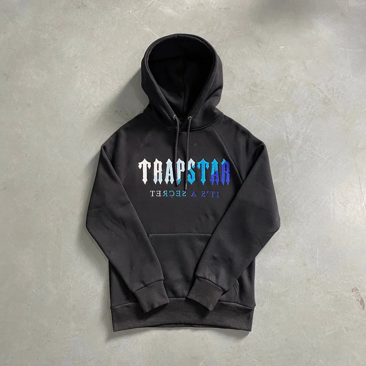 Trapstar Chenille Decoded Tracksuit Ice Flavours - Black/Grey