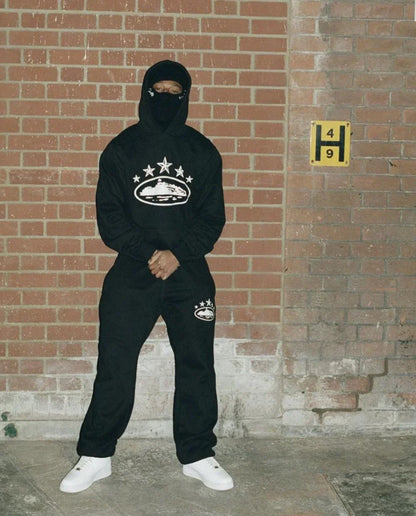 CORTEIZ 5 Starz Alcatraz Tracksuit - Black
