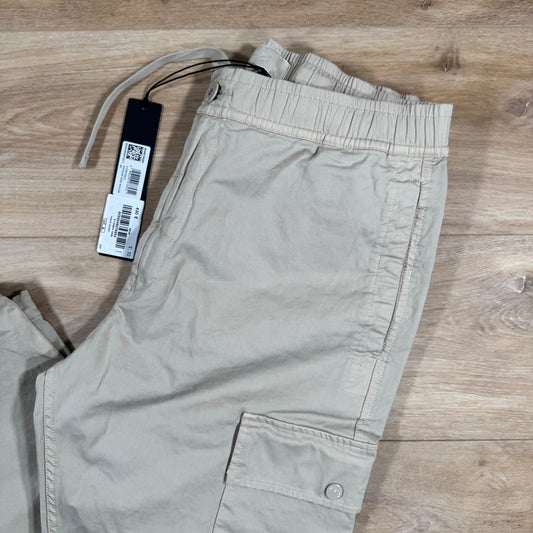 Stone Island Ghost Stretch Cargo Trousers in Beige Castmark
