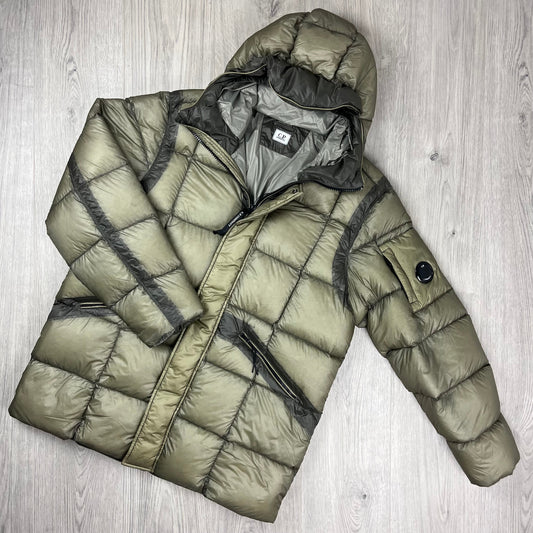 CP Company DD Shell Down Jacket - Fallen Rock Castmark