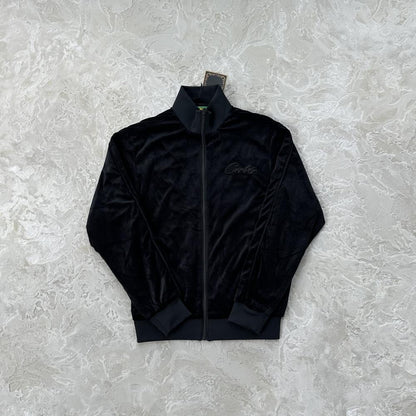 CORTEIZ Velvet Tracksuit - Black/Black