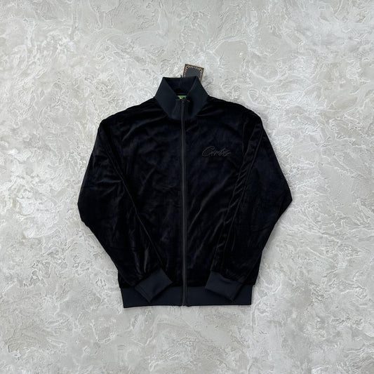 CORTEIZ Velvet Tracksuit - Black/Black