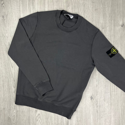 Stone Island Dyed Sweatshirt - Charcoal Castmark
