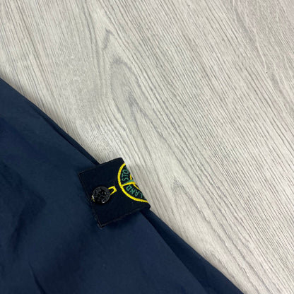Stone Island Hooded Overshirt - Navy Castmark