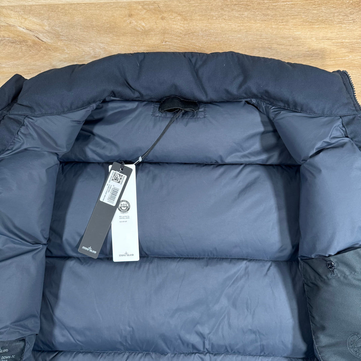Stone Island Down-TC Ghost Jacket in Navy Castmark