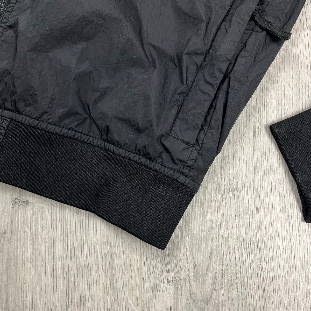 Stone Island Crinkle Reps R-NY Jacket - Black Castmark