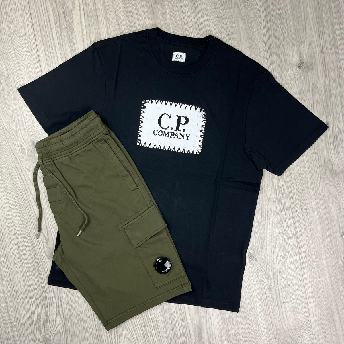 CP Company Set - Black/Green Castmark