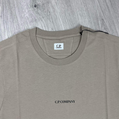 CP Company Graphic T-Shirt - Tan Castmark