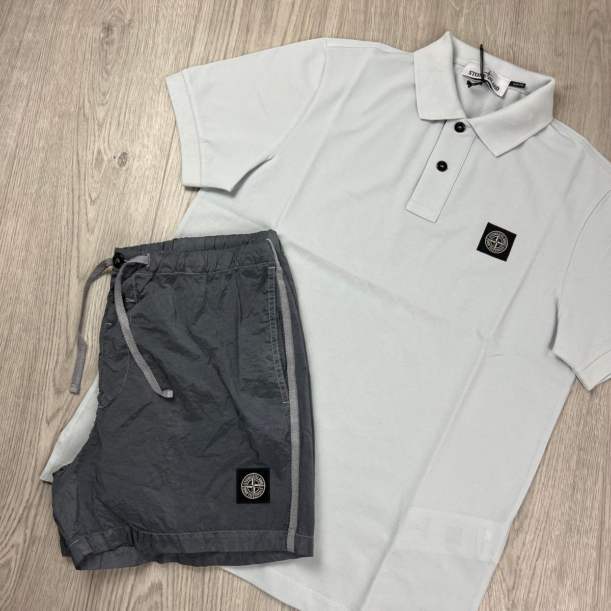 Stone Island Holiday Set - Sky Blue Castmark