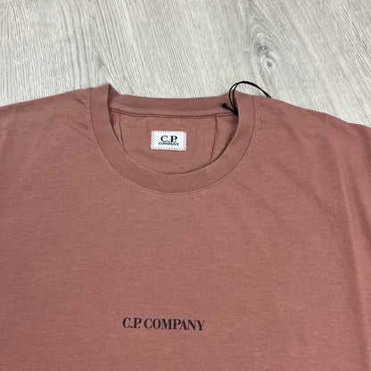 CP Company Printed T-Shirt - Cedar Wood Castmark