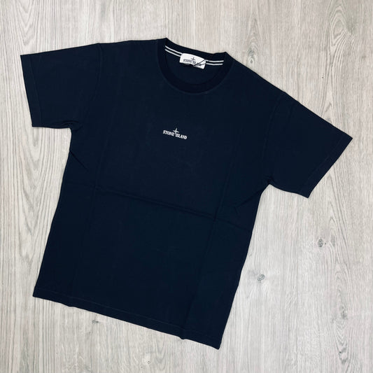 Stone Island Printed T-Shirt - Navy Castmark