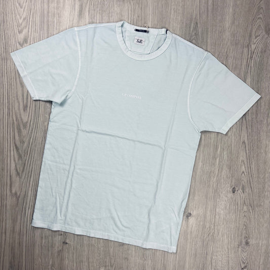 CP Company Printed T-Shirt - Blue Castmark