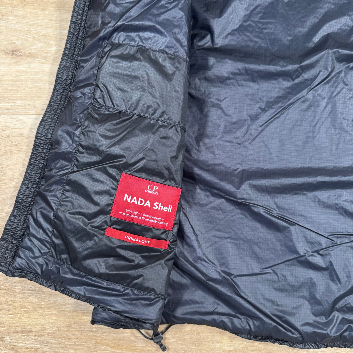 CP Company Nada Shell Primaloft Goggle Vest in Navy Castmark