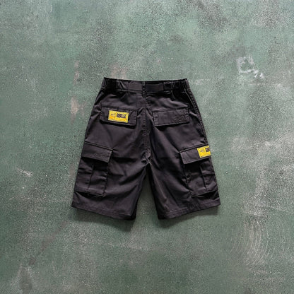 CORTEIZ Cargo Shorts - Black/Black