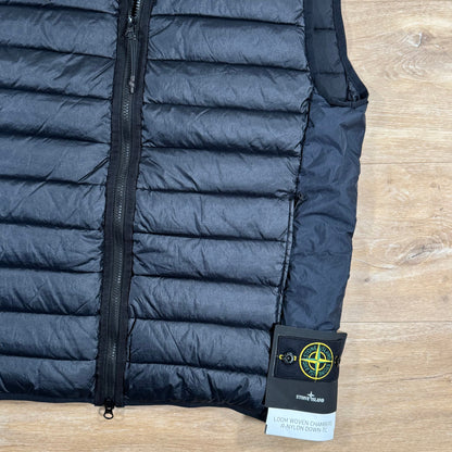 Stone Island Nylon Down-TC Vest in Navy Castmark