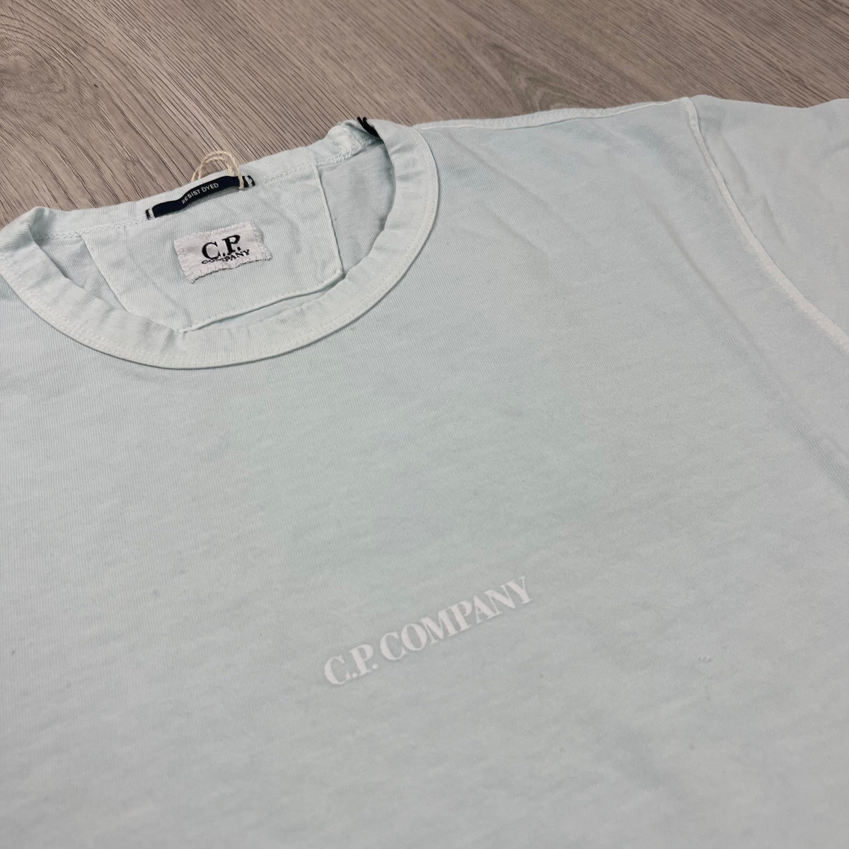 CP Company Printed T-Shirt - Blue Castmark