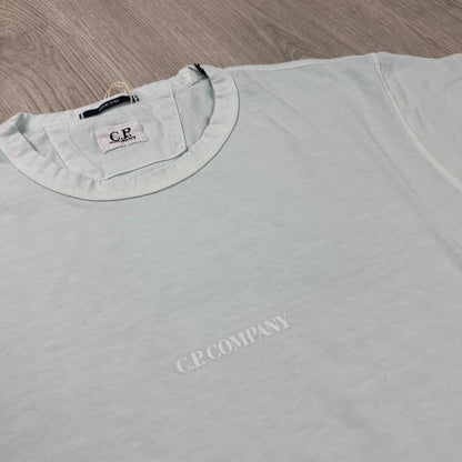 CP Company Printed T-Shirt - Blue Castmark