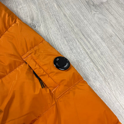CP Company Nycra-R Down Jacket - Russet Orange Castmark