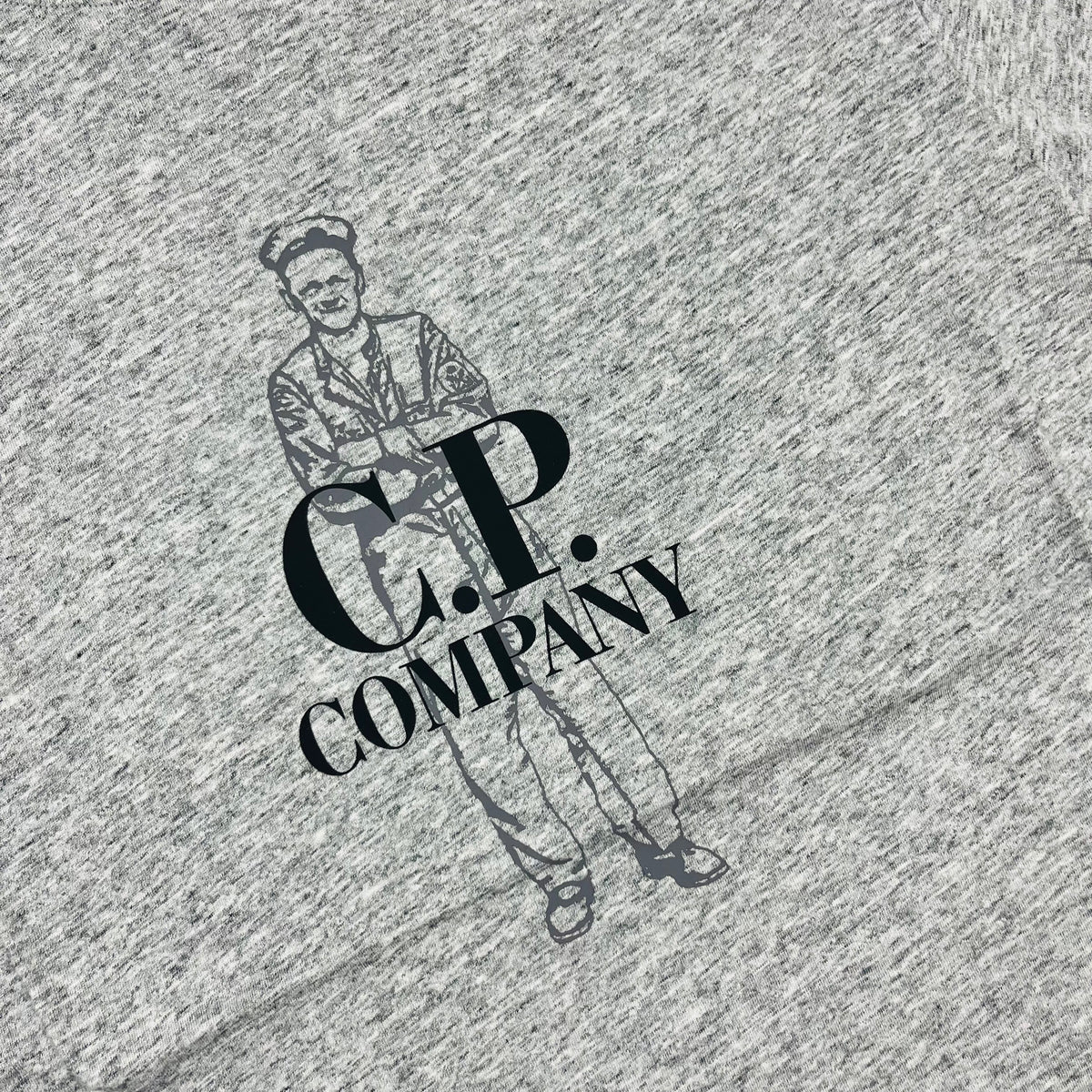 CP Company Sailor T-Shirt - Grey Castmark