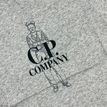 CP Company Sailor T-Shirt - Grey Castmark