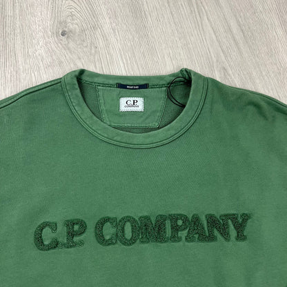 CP Company Sweatshirt - Duck Green Castmark