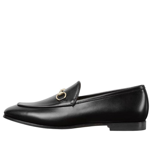 (WMNS) Gucci Jordaan Loafers 'Black' 786016-AADCW-1000