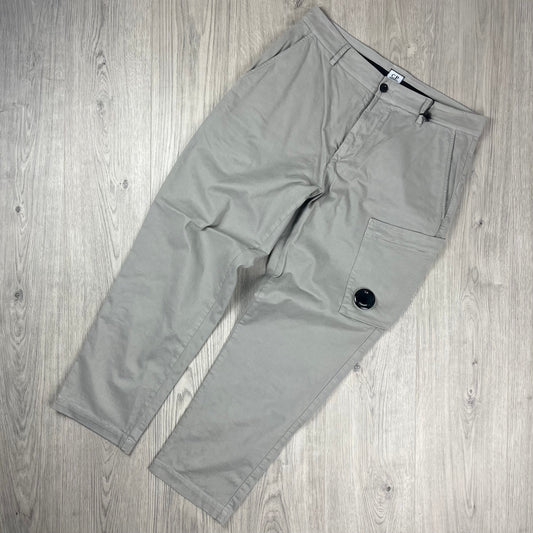 CP Company Cargo Trousers - London Fog Castmark