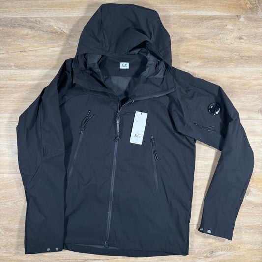 CP Company Pro-Tek Lens Jacket in Black Castmark
