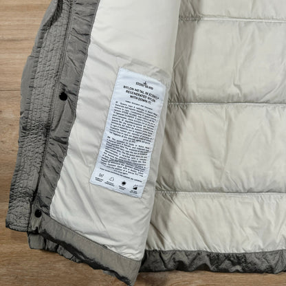Stone Island Nylon Metal Down Jacket in Plaster Castmark