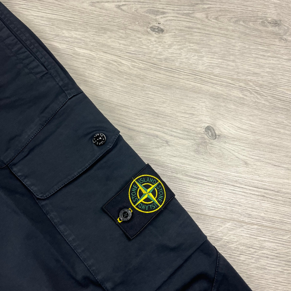 Stone Island Cargo Trousers - Navy Castmark