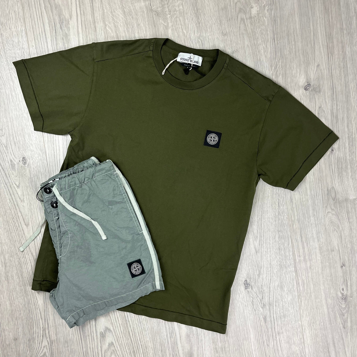 Stone Island Holiday Set - Olive/Sage Castmark