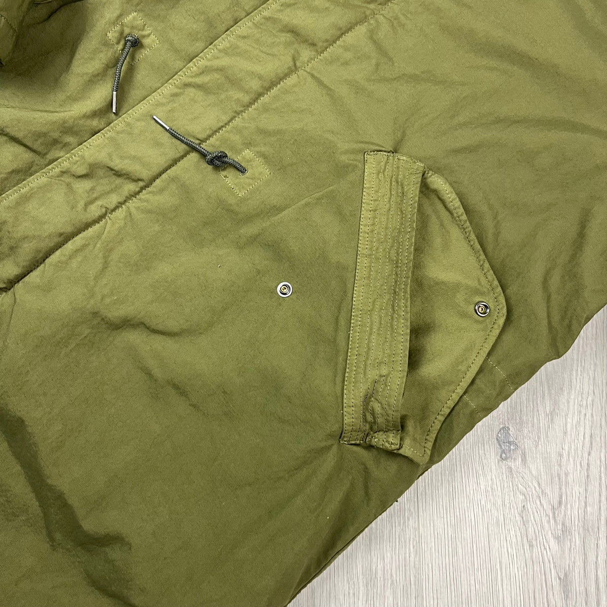 CP Company Twill Parka Jacket - Capers Castmark