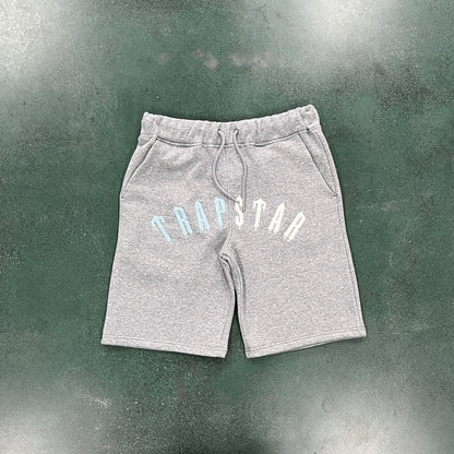 Trapstar Arch Chenille Short Set - Grey/Black