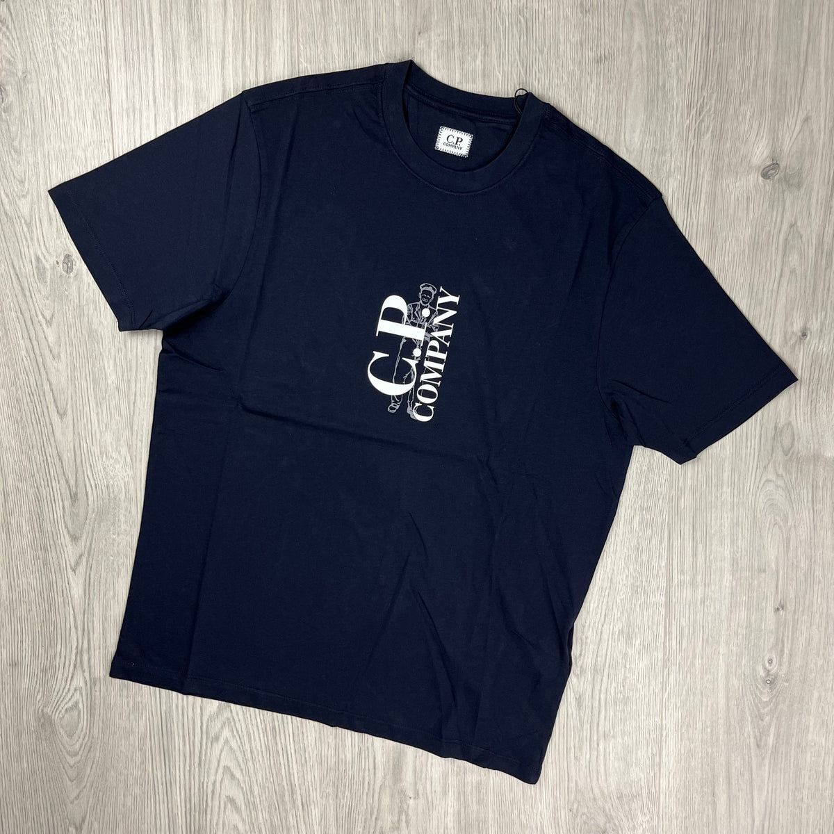 CP Company Sailor T-Shirt - Navy Castmark