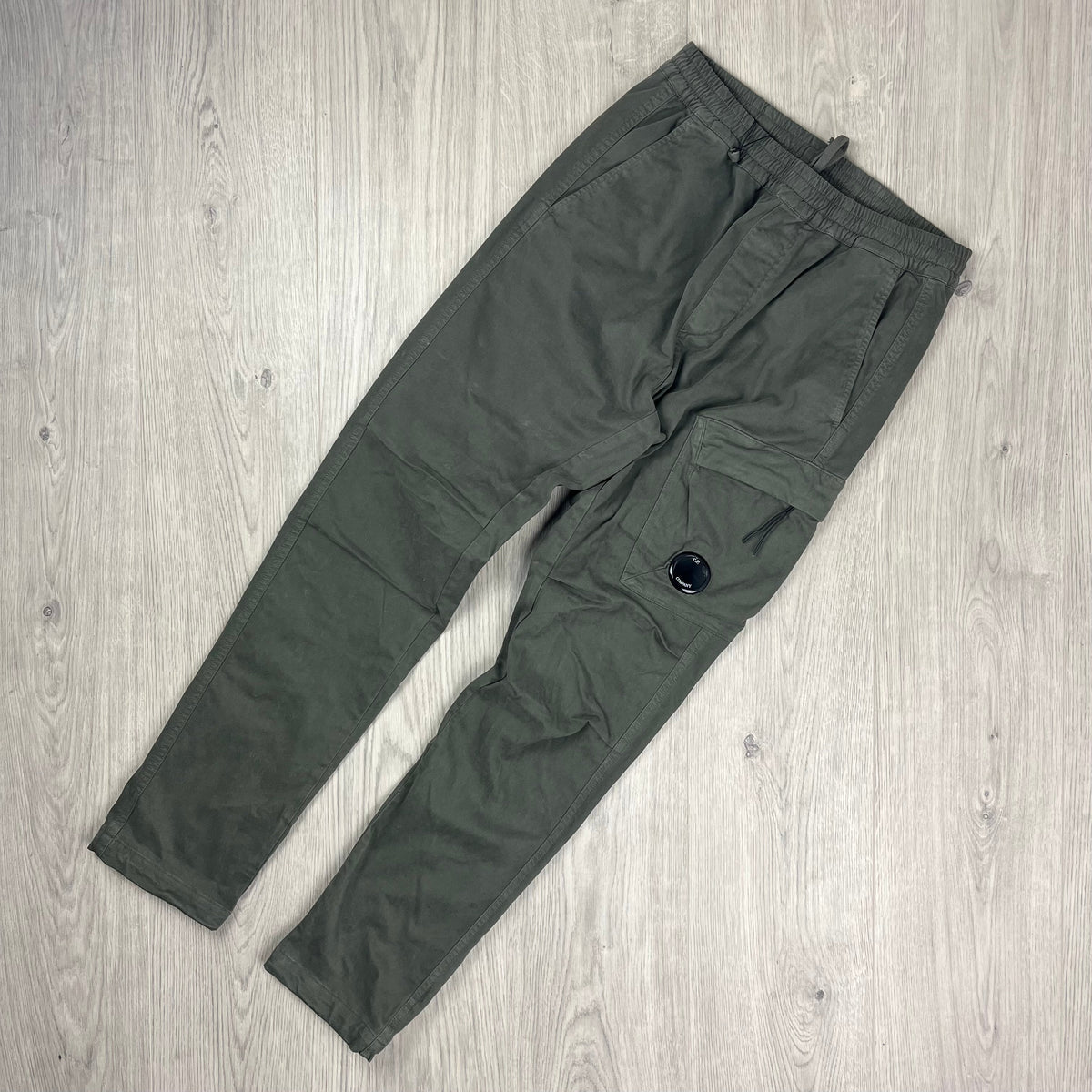 CP Company Cargo Trousers - Grape Leaf Castmark