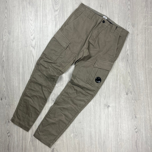 CP Company Cargo Trousers - Walnut Castmark