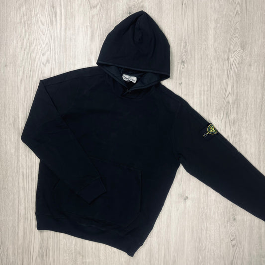 Stone Island Dyed Hoodie - Black Castmark