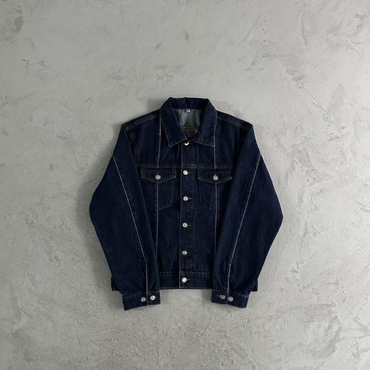 CORTEIZ C-Star Denim Jacket - Dark Blue