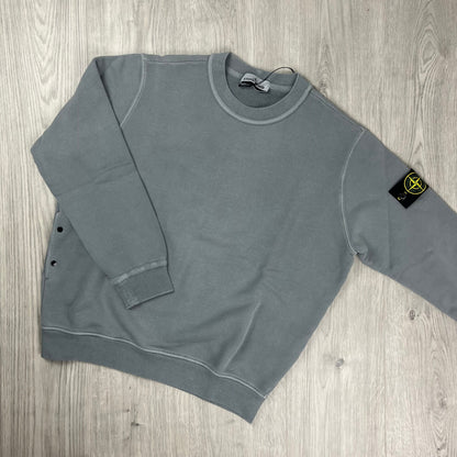Stone Island Dyed Sweatshirt - Grey Castmark