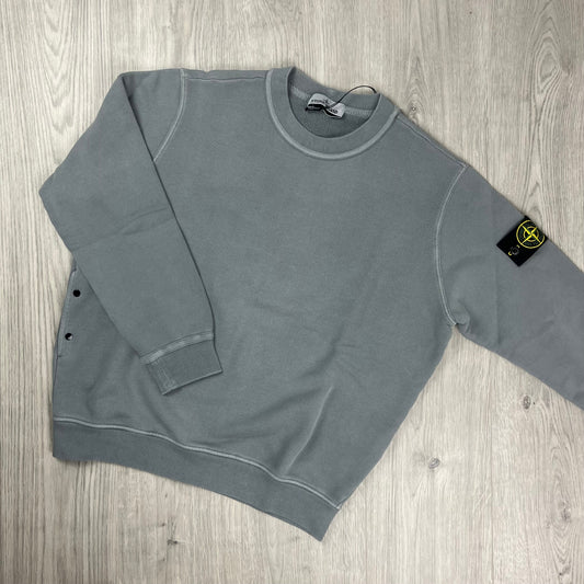 Stone Island Dyed Sweatshirt - Grey Castmark