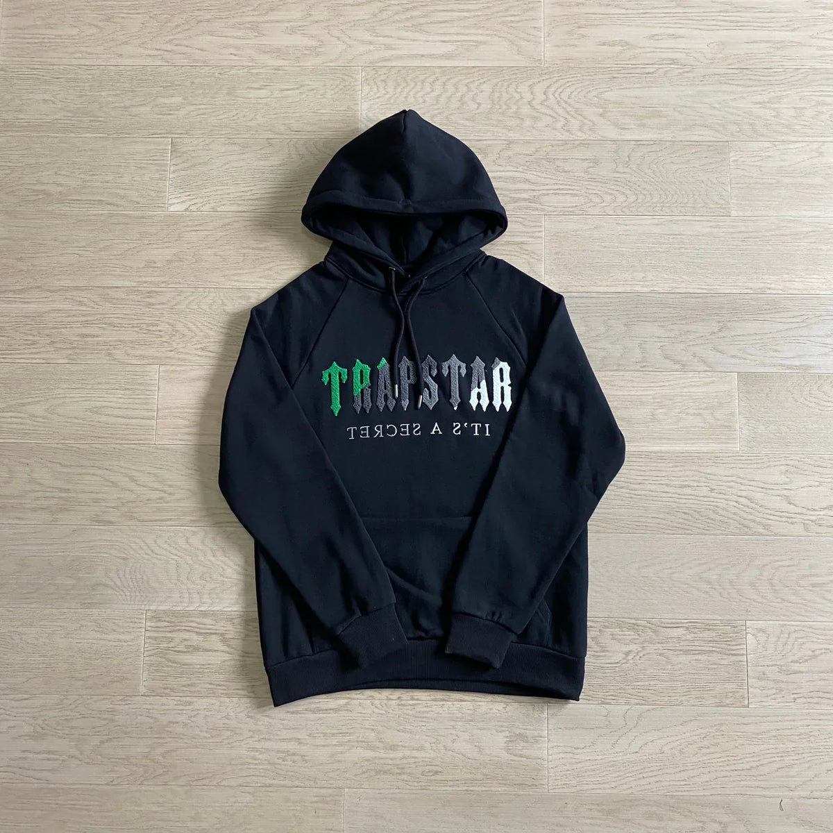 Trapstar Chenille Decoded Tracksuit - Black/Grey