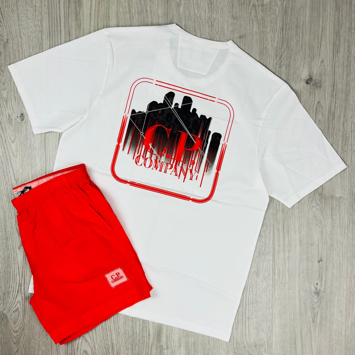 CP Company Holiday Set - White/Poinciana Castmark