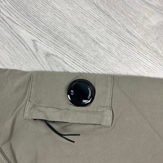 CP Company Zip Fleece - Walnut Castmark
