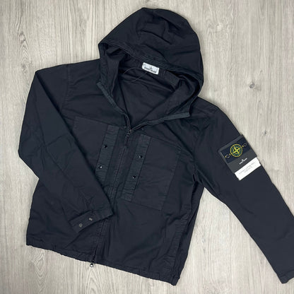 Stone Island Supima Jacket - Black Castmark